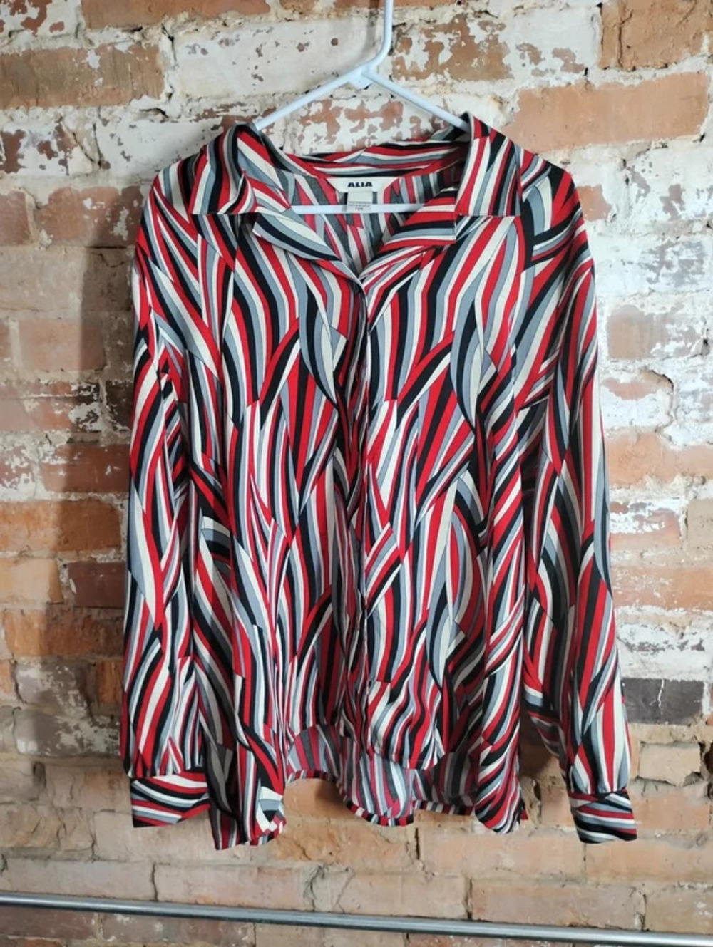 Art to wear flowy blouse 20w
